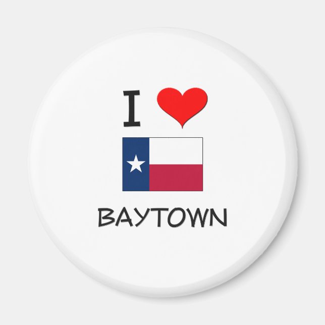 Imán Amo Baytown Texas (Frente)