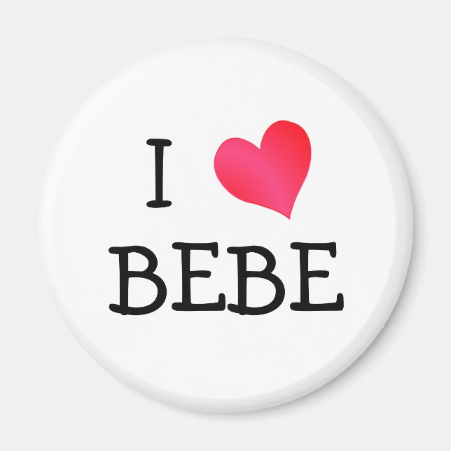Imán Amo Bebe (Frente)