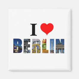 Imán Amo Berlín Alemania Ciudad de Viajes Foto