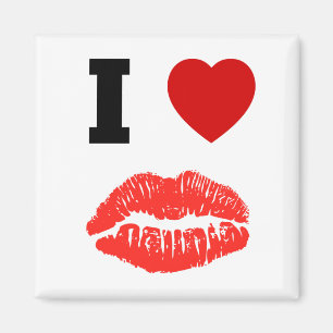 Imán Amo besos de los labios
