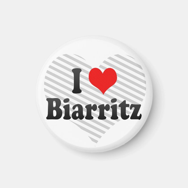 Imán Amo Biarritz, Francia (Frente)