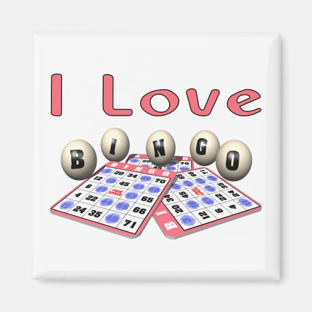 Imán Amo Bingo (Frente)