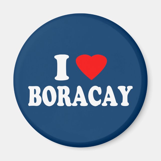 Imán Amo Boracay (Frente)