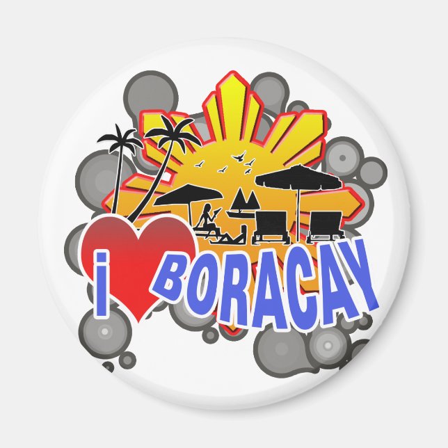 Imán Amo Boracay (Frente)