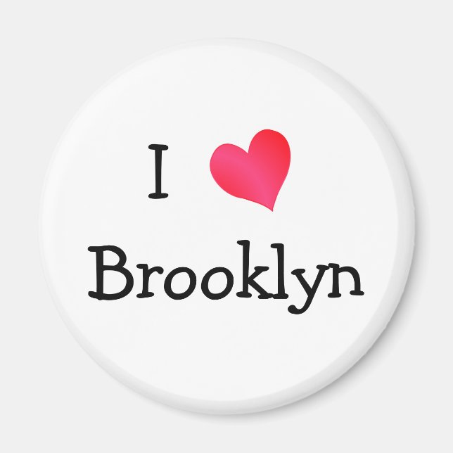 Imán Amo Brooklyn (Frente)