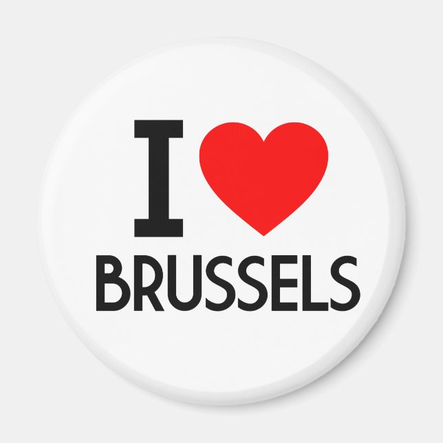 Imán Amo Bruselas (Frente)