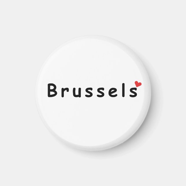 Imán Amo Bruselas (Frente)