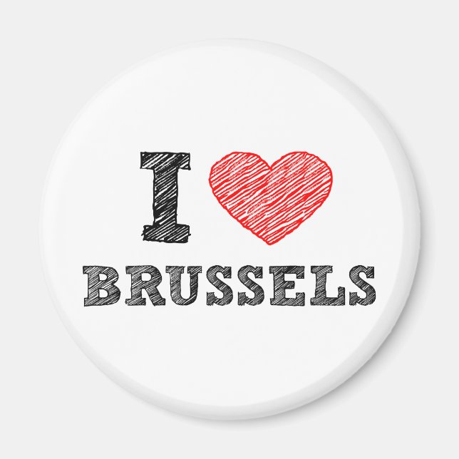 Imán Amo Bruselas (Frente)
