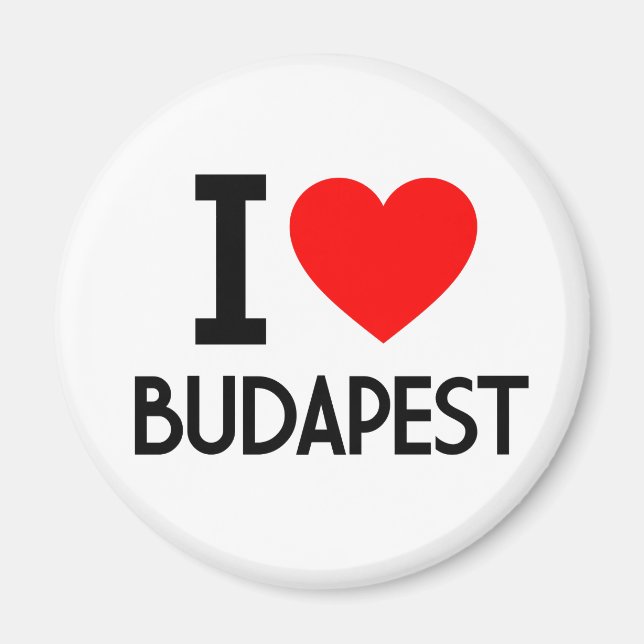 Imán Amo Budapest (Frente)