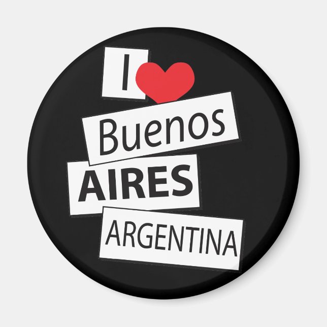 Imán Amo Buenos Aires (Frente)