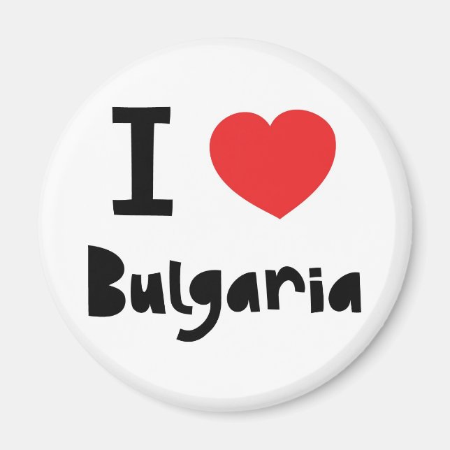 Imán Amo Bulgaria (Frente)
