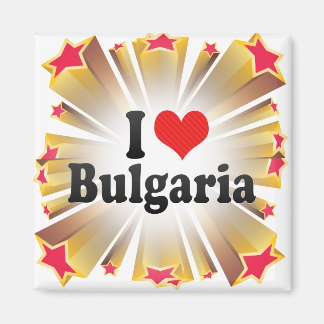 Imán Amo Bulgaria (Frente)
