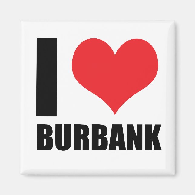 Imán Amo Burbank (Frente)