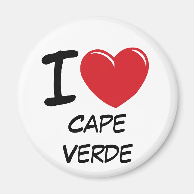 Imán Amo Cabo Verde (Frente)