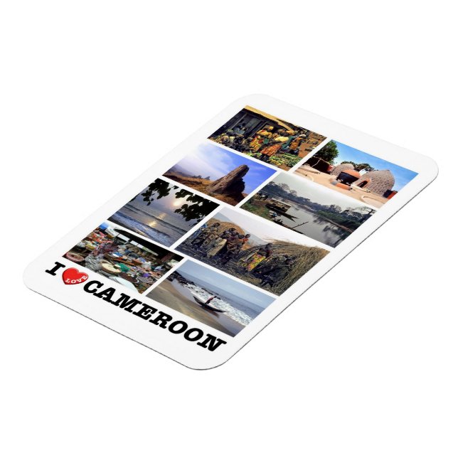 Imán AMO Camerún - Magnet (Lado Izquierdo)