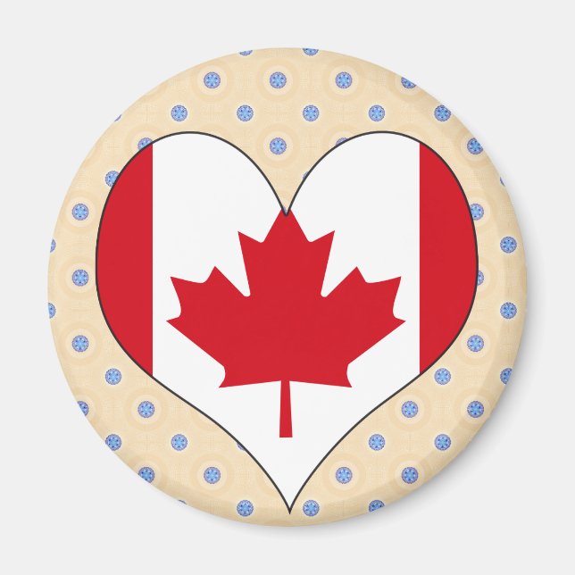 Imán Amo Canadá (Frente)
