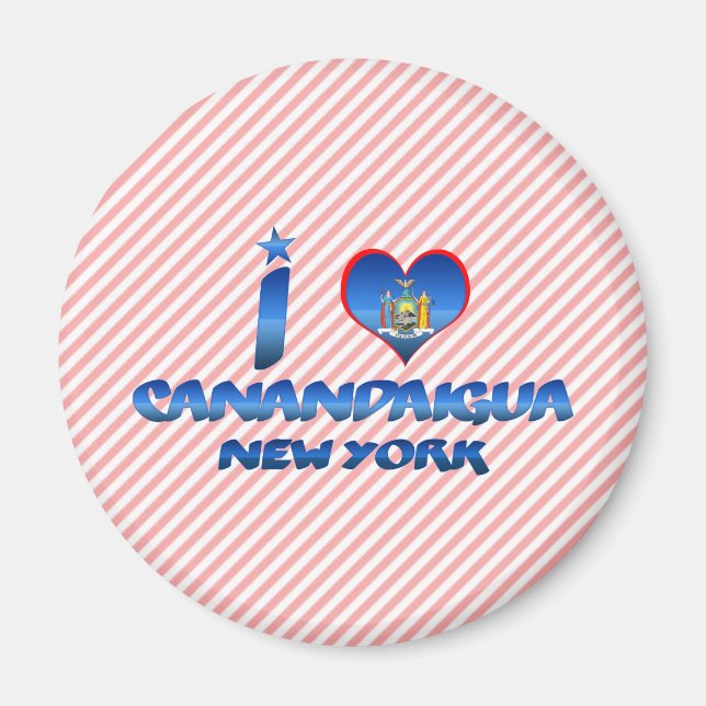 Imán Amo Canandaigua, Nueva York (Frente)