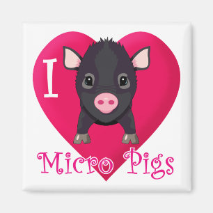 Imán Amo cerdos micro