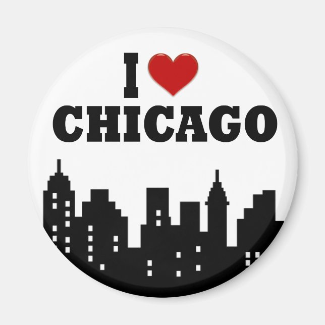 Imán Amo Chicago (Frente)