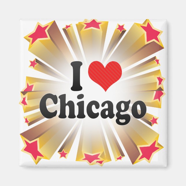 Imán Amo Chicago (Frente)