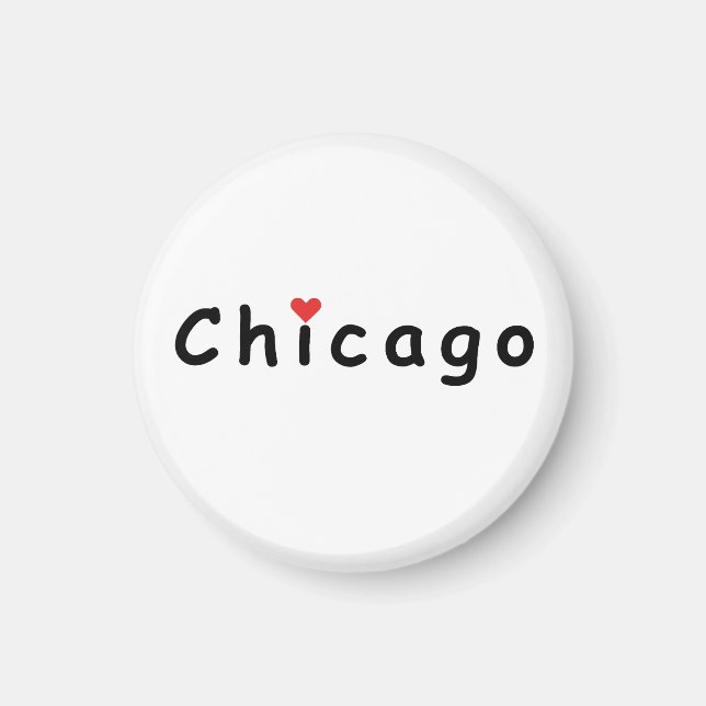 Imán Amo Chicago (Frente)
