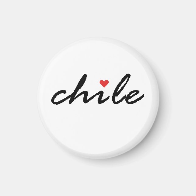 Imán Amo Chile (Frente)