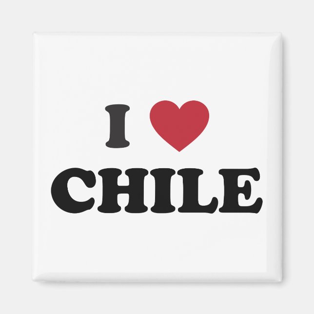 Imán Amo Chile (Frente)