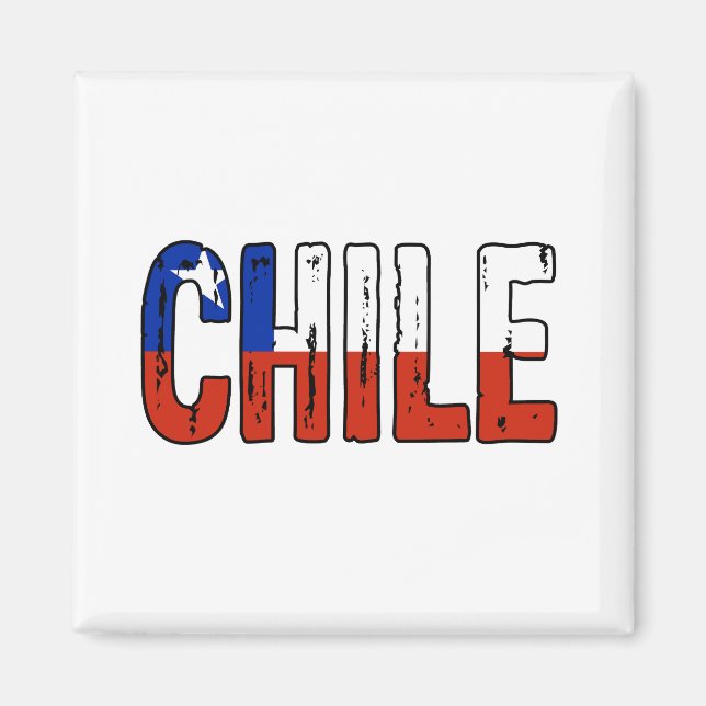 Imán Amo Chile (Frente)