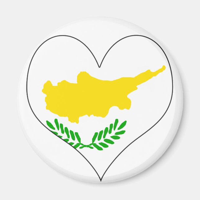 Imán Amo Chipre (Frente)