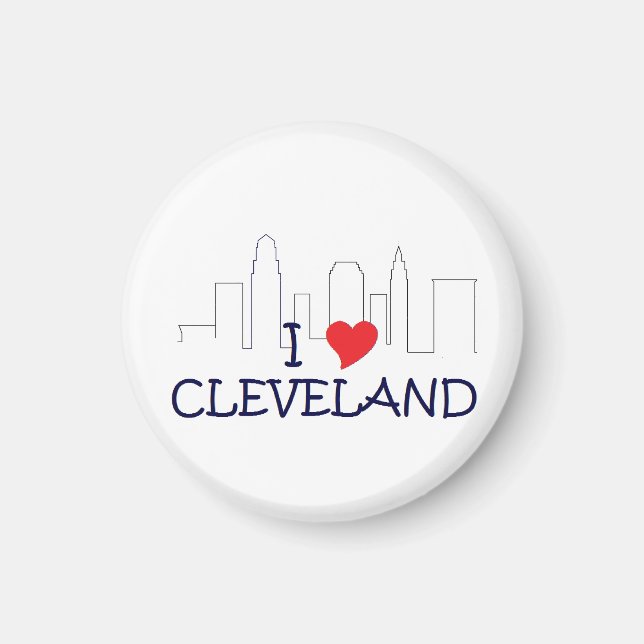 Imán Amo Cleveland (Frente)