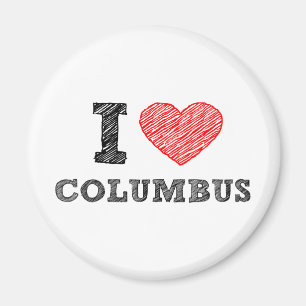 Imán Amo Columbus