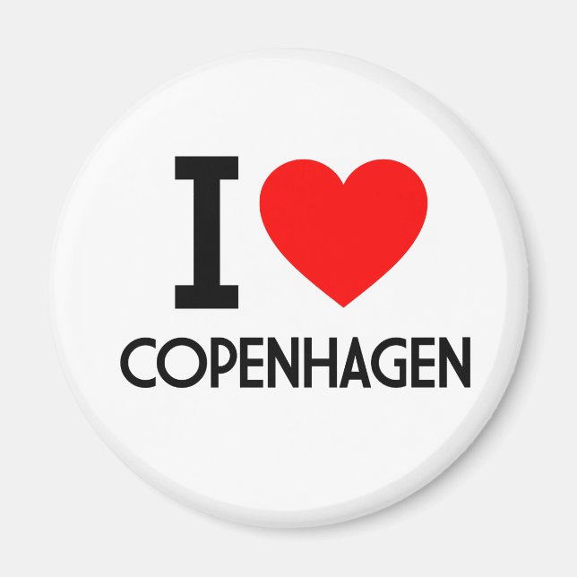 Imán Amo Copenhague (Frente)