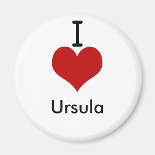 Imán Amo (corazón) a Ursula