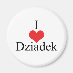 Imán Amo (corazón) Dziadek