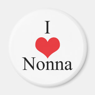 Imán Amo (corazón) Nonna
