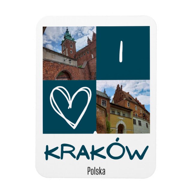 Imán Amo Cracovia (Vertical)