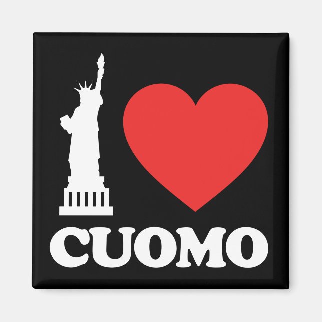 Imán Amo Cuomo | Estatua de la Libertad (Frente)
