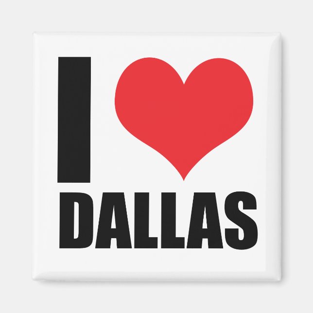Imán Amo Dallas (Frente)