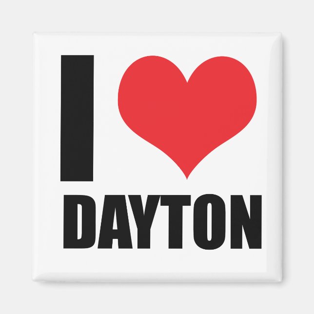 Imán Amo Dayton (Frente)