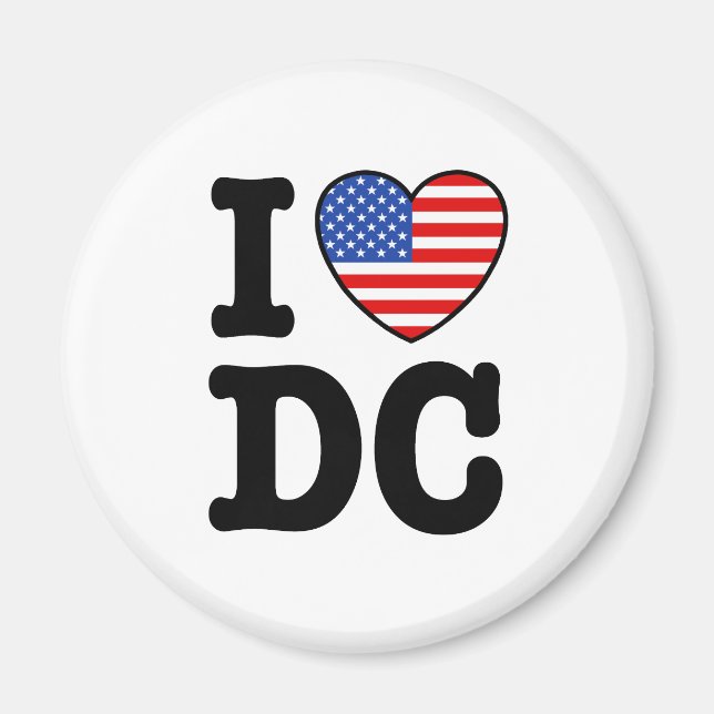 Imán Amo DC (Frente)