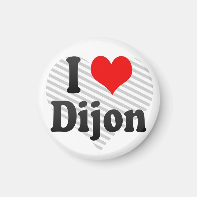Imán Amo Dijon, Francia. J'Ai L'Amour Dijon, Francia (Frente)