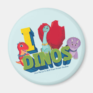 Imán Amo Dinos Dino Ranch