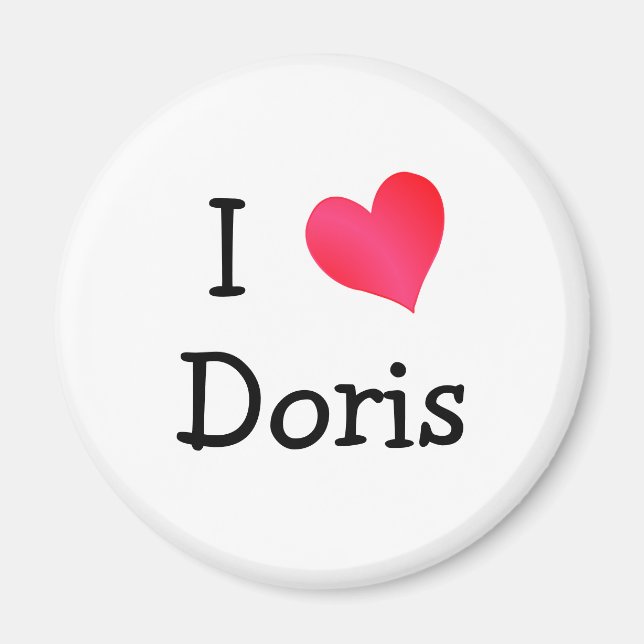 Imán Amo Doris (Frente)
