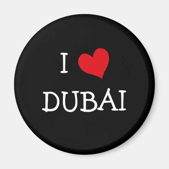 Imán Amo DUBAI (Frente)