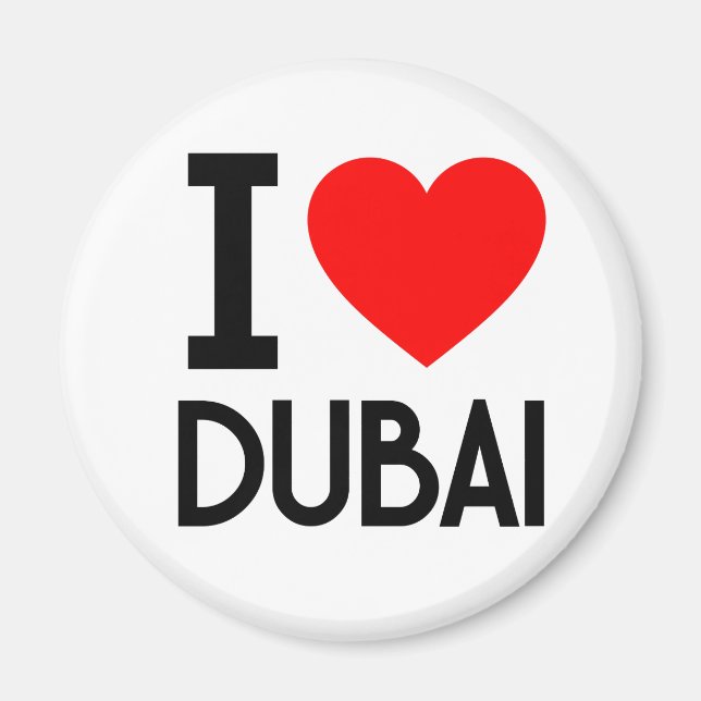 Imán Amo Dubai (Frente)
