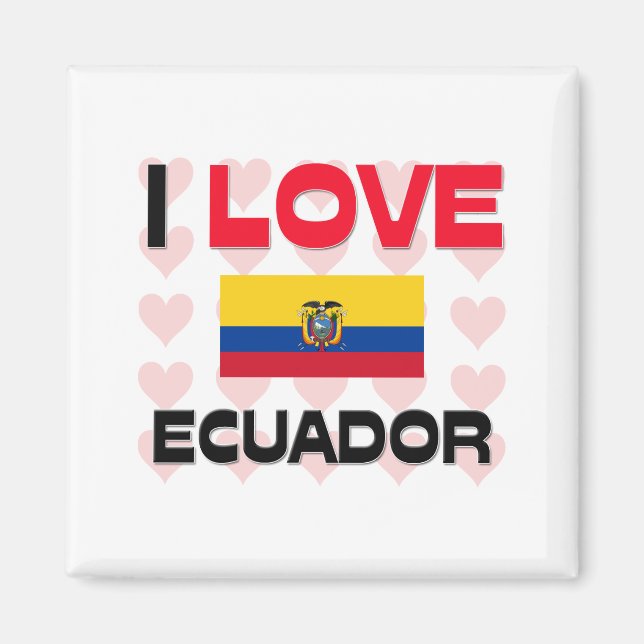 Imán Amo Ecuador (Frente)