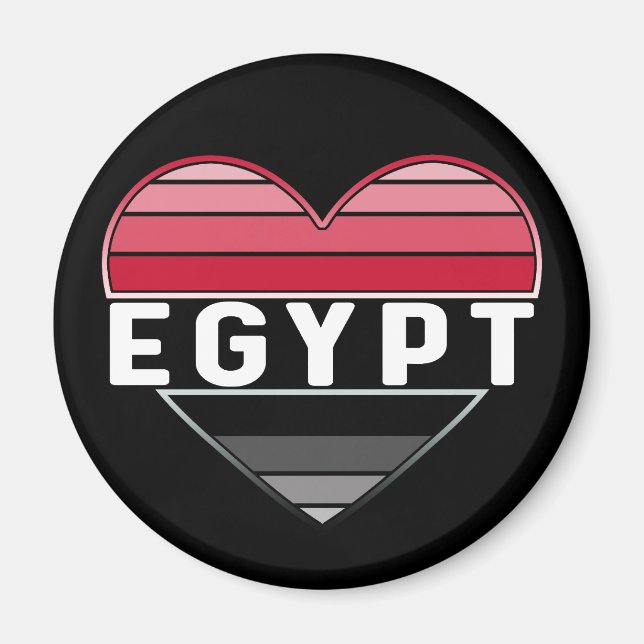 Imán Amo Egipto, corazón egipcio (Frente)