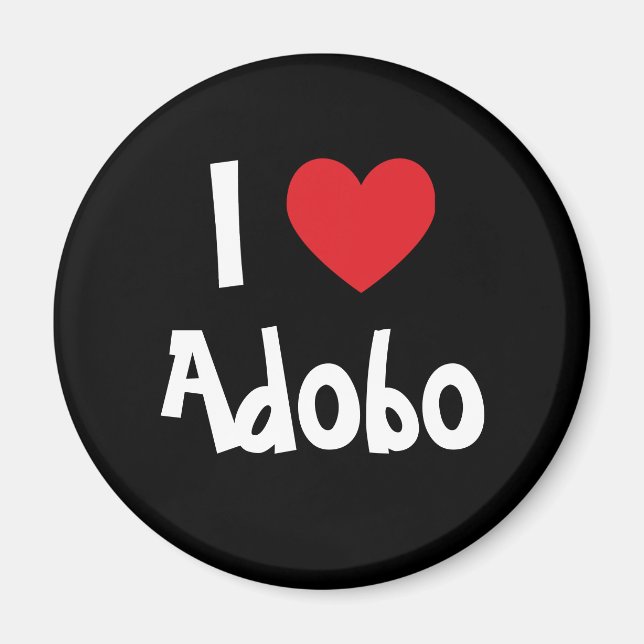 Imán Amo el Adobo (Frente)