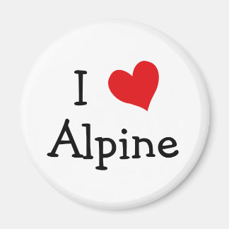 Imán Amo el Alpine