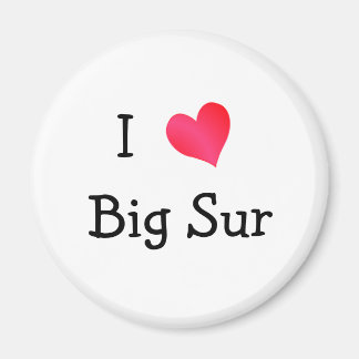 Imán Amo el Big Sur